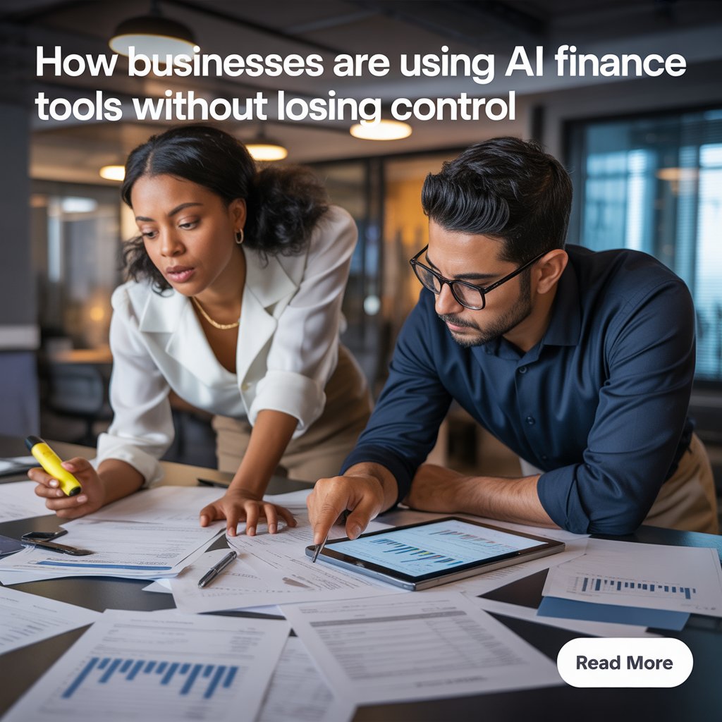 How Businesses Are Using AI Finance Tools Without Losing Control